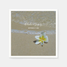 Plumeria Frangipani på Sand Bröllop