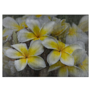Plumeria, gul blomfotografering