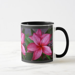 Plumeria - hawaiansk blomma mugg