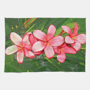 Plumeria Kökshandduk
