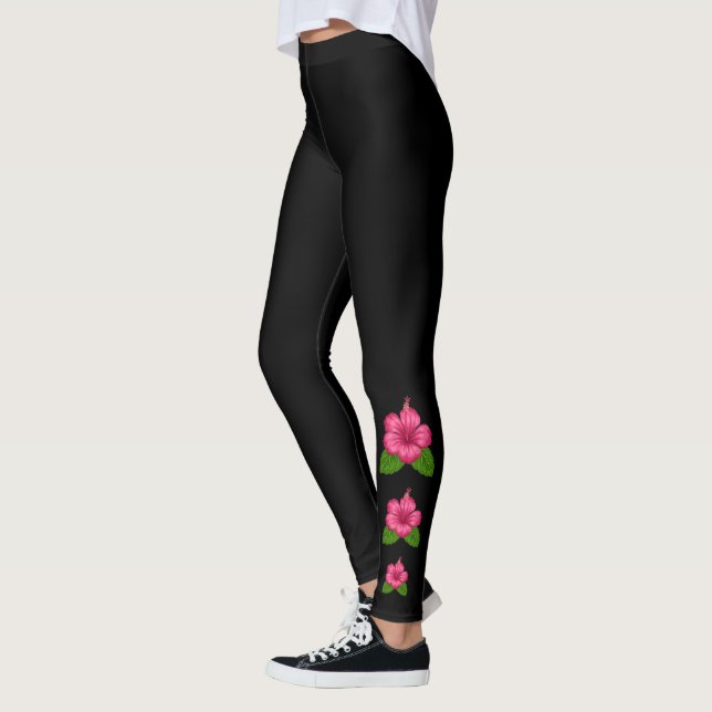 Plumeria Leggings (Vänster)