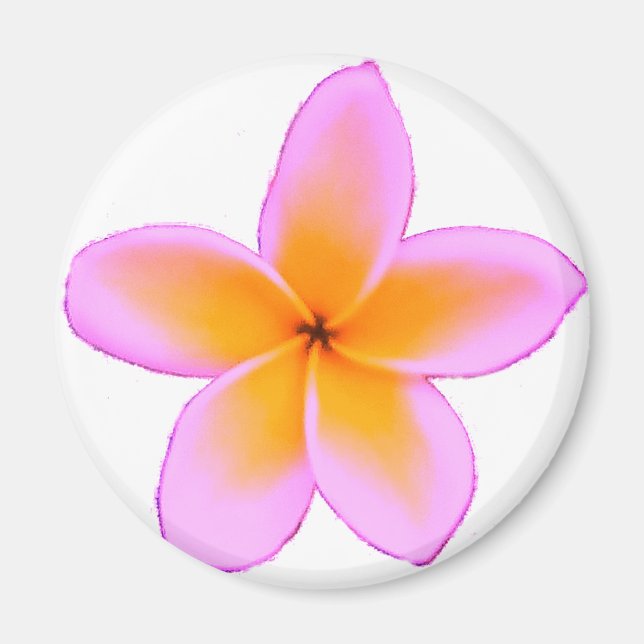 Plumeria Magnet (Framsidan)