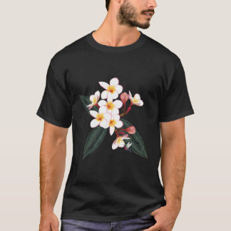 Plumeria med Hummingbird T Shirt