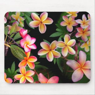 Plumeria Mouse Pad Musmatta