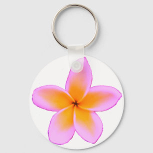 Plumeria Nyckelring