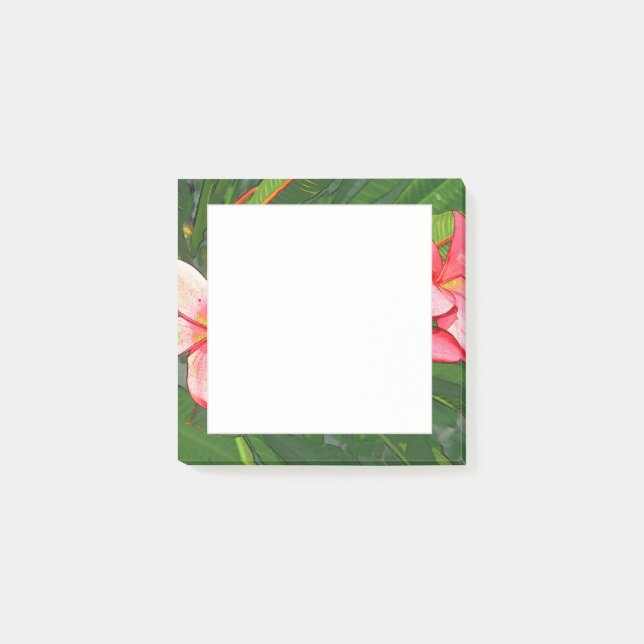 Plumeria Post-it Block (Framsida)