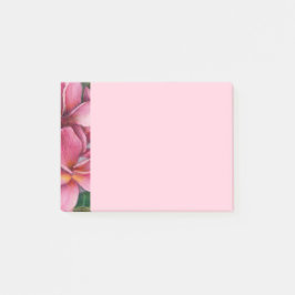 Plumeria Post IT Notes Post-it Block
