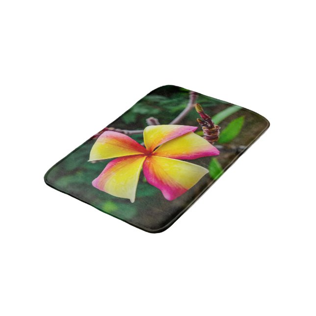 Plumeria rubra badrumsmatta (Vinklad)