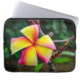 Plumeria rubra laptop fodral