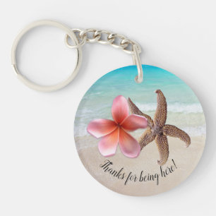 Plumeria Starfish Tack Guests Favor