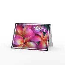 Plumeria Tackkort