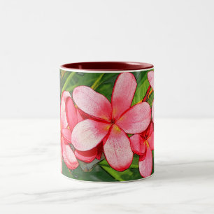 Plumeria Två-Tonad Mugg