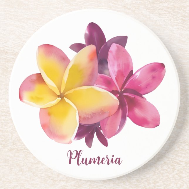 Plumeria Underlägg (Framsidan)