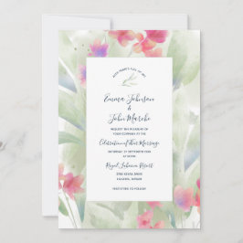 Plumeria Vatten Färg