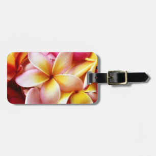 PlumeriaFrangipaniHawaii blomma skräddarsy tomt Bagagebricka