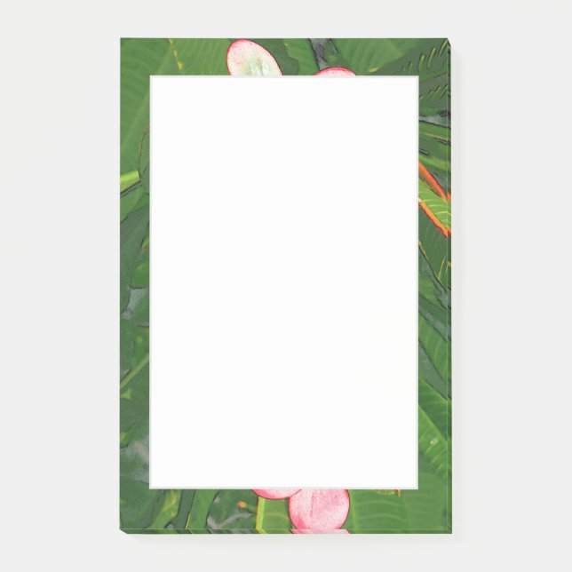 Plumerior  post-it block (Framsida)