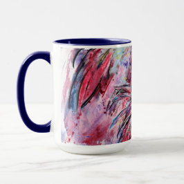 Plumes au rose mugg