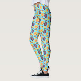 Plumfrukt Leggings