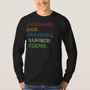 Plummerförklaring: Make, Pappa, Grandpa - Funny Te T Shirt