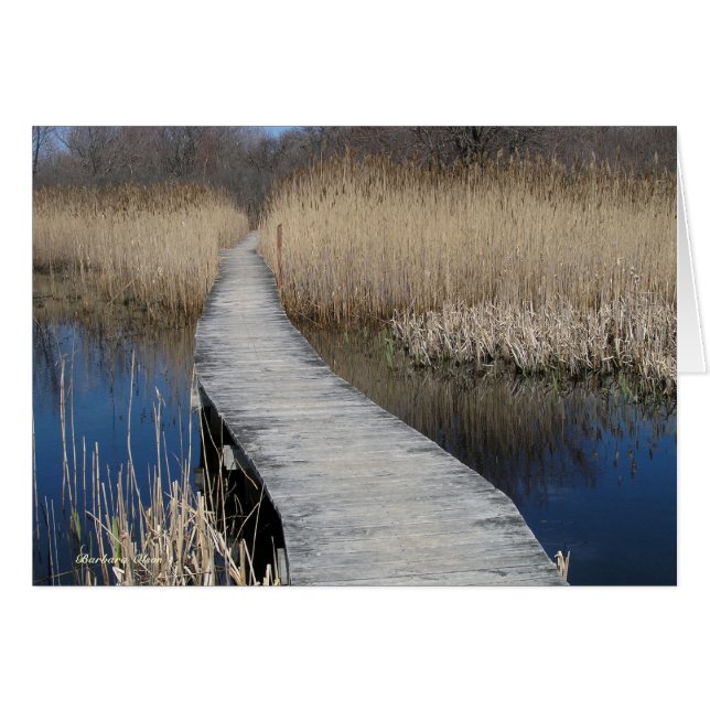 Plumön, MORSA-Blank Hälsningskort (Framsidan Horizontal)