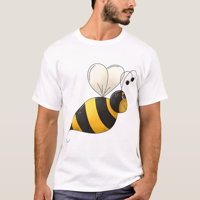 Plump Bee Manar T-Shirt (Framsida)