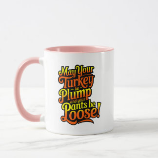 Plump Turkiet, Tecknad Diva Turkiet, Mugg