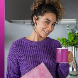 Plumpassion - Elegant Plum Magenta Gradient Mugg