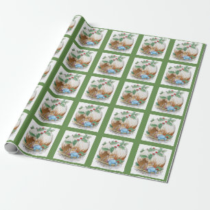 Plumpudding som ta sig en lur musen presentpapper