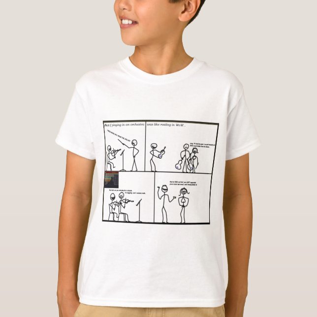 Plundra för orkester tee shirt (Framsida)