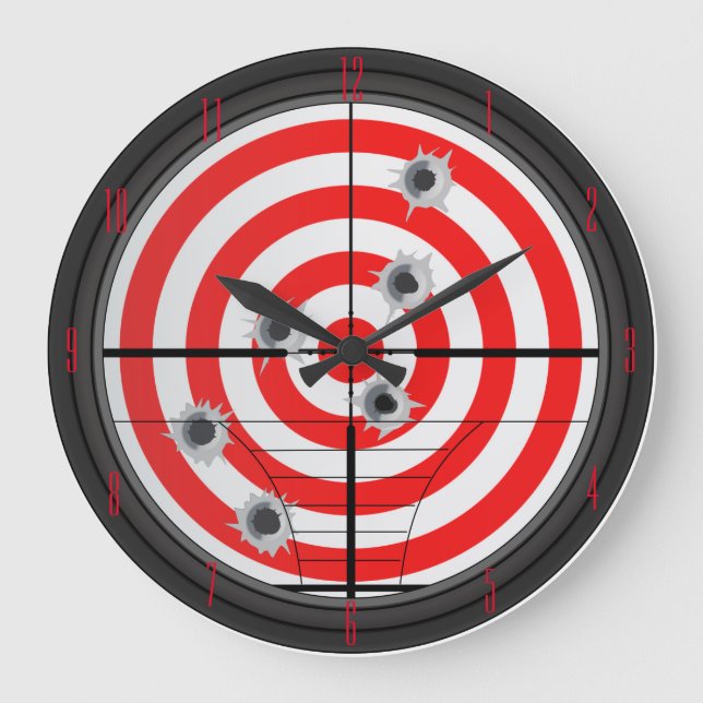Plundra räckvidd och uppsätta som mål väggen tar stor klocka (Framsida)