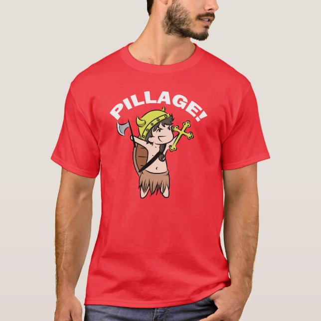 Plundring! Skjorta Tee (Framsida)