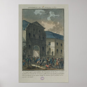 Plundringen av den Sanktt-Lazare kloster Poster
