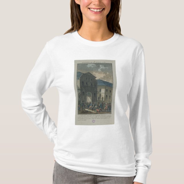 Plundringen av den Sanktt-Lazare kloster Tee Shirt (Framsida)