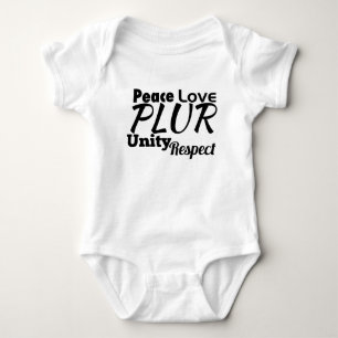 PLUR - Fred, Kärlek, enighet, respekt Tee