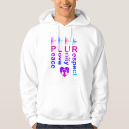 PLUR (fredsenhetsprincipen i Kärlek) Hoodie