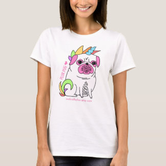 Plur Pug Tee Shirt
