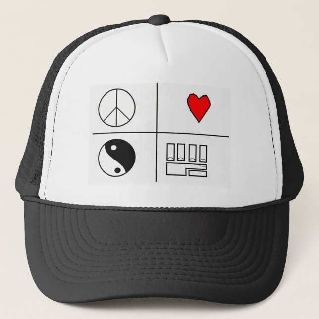 PLUR TRUCKERKEPS (Framsida)