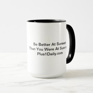 Plus 1 dagligen mugg