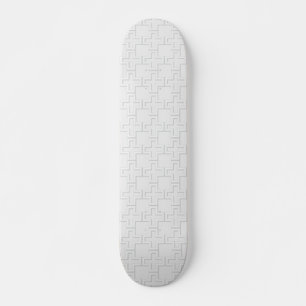 Plus Embossed Yta Mönster Mini Skateboard Bräda 18,5 Cm