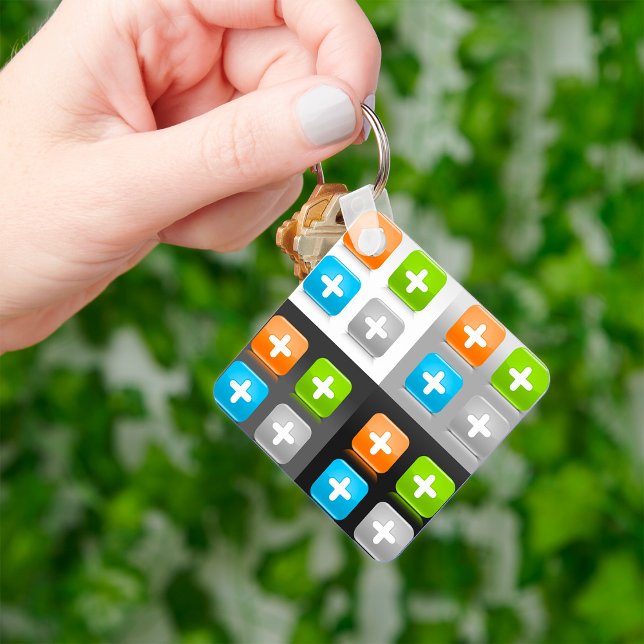 Plus-ikonnyckelkedja Nyckelring (Skapare uppladdad)