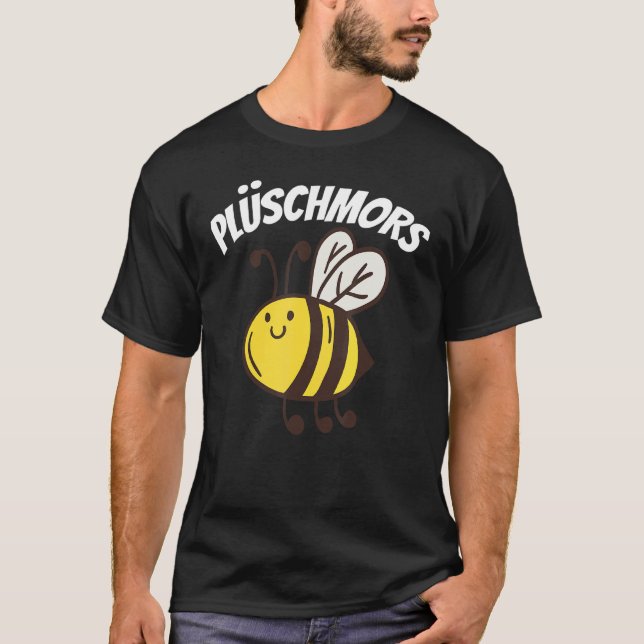 Plüschmors Flat German North Sea Hummel North Germ T Shirt (Framsida)
