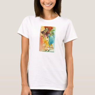 Plusen storleksanpassar älva! Kvinna utslagsplats Tee Shirt