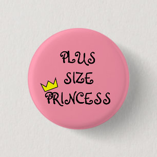 Plusen storleksanpassar princessen knapp