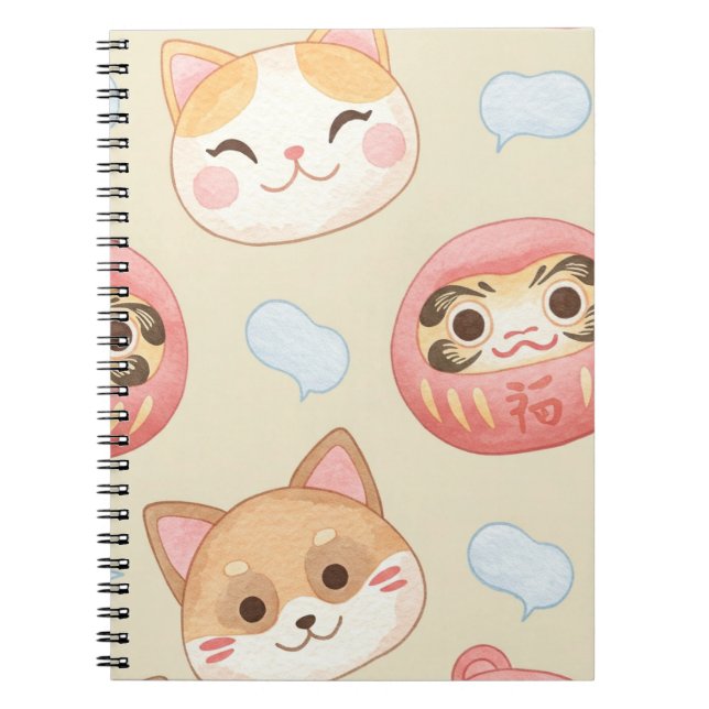 Plush Ansikte av Natasha Us Anteckningsbok (Framsidan)