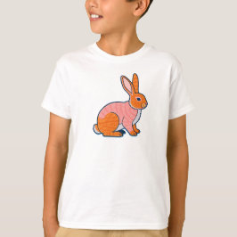 Plush Rabbit Illustration T Shirt