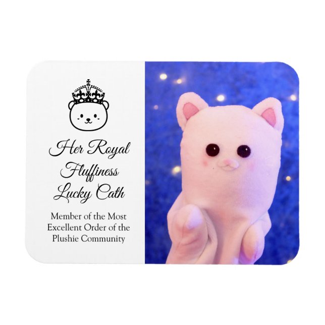 Plushie-Professionellen för Elegant av Royalet Cut Magnet (Horisontell)