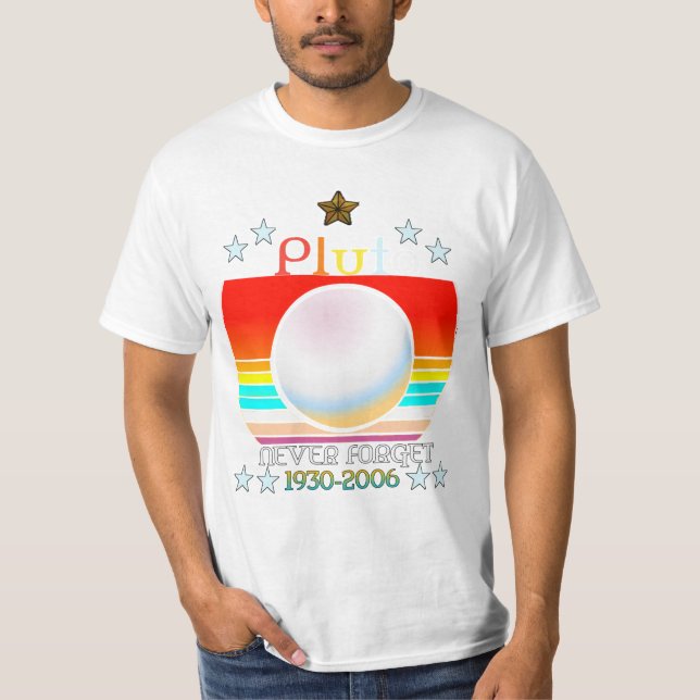 PLUTO 1930-2006 T SHIRT (Framsida)
