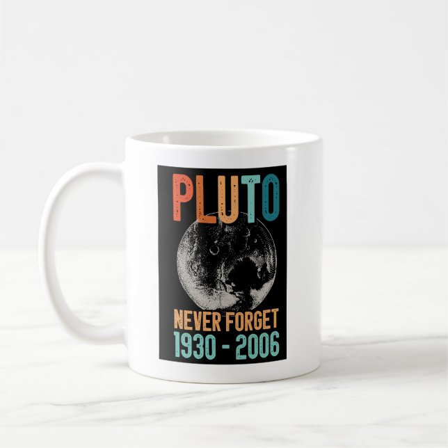 Pluto Aldrig Glöm Kaffemugg (Vänster)