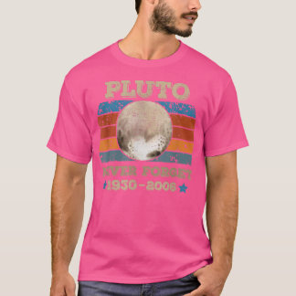 Pluto Aldrig Glömma den vetenskapliga astronomiåte T Shirt
