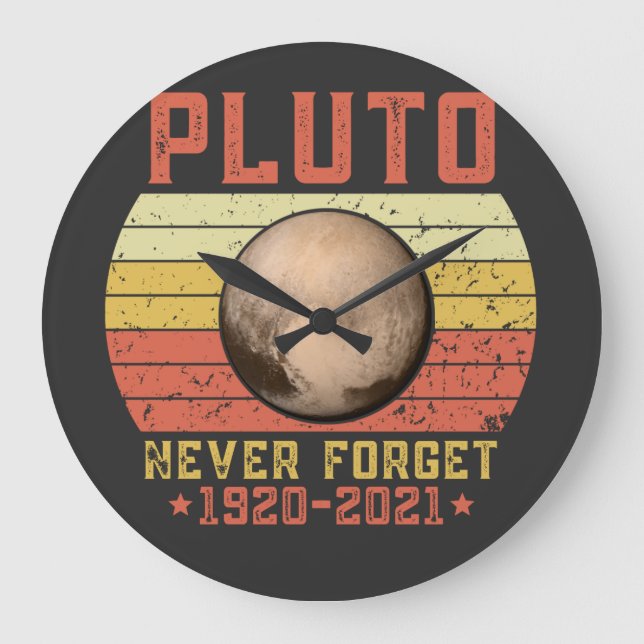 pluto ALVER FORGET Stor Klocka (Framsida)